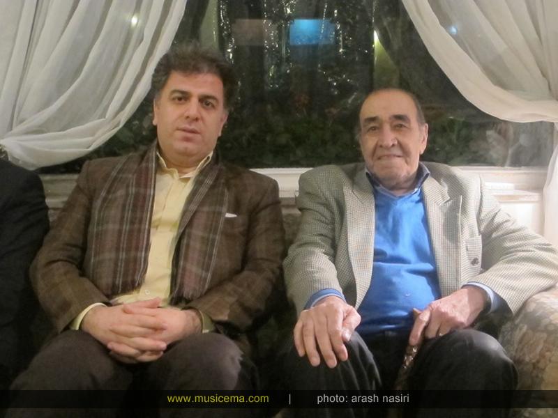 (تصاویر) همنشینی «ایرج» و «گلپا» در شب تولد خواننده بزرگ آواز ایرانی 1