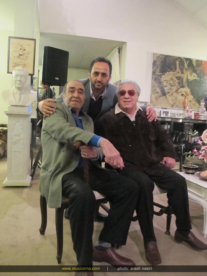 (تصاویر) همنشینی «ایرج» و «گلپا» در شب تولد خواننده بزرگ آواز ایرانی 1