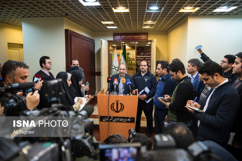 (تصاویر)-جلسه کمیته اضطرار مدیریت بحران شهر تهران