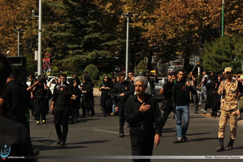 (تصاویر)-آئین تعزیه خوانی درتجریش تهران