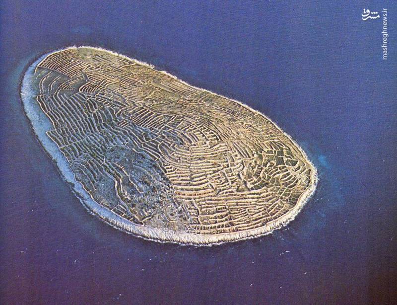 ماجرای جزیره ای شبیه به اثر انگشت+تصاویر