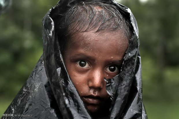 (تصاویر)-چهره های رنج دیده مسلمانان میانمار