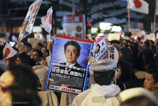 (تصاویر)-رقابت های انتخاباتی در ژاپن