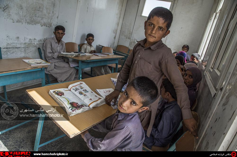 (تصاویر)-مدارس کپری سیستان و بلوچستان