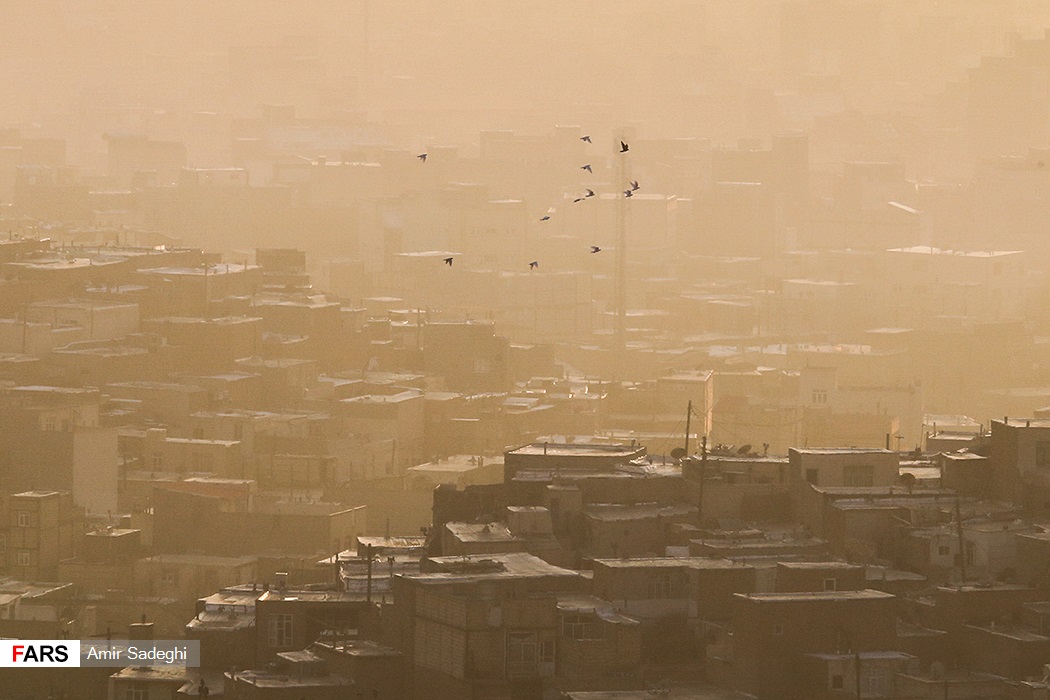 (تصاویر)-آلودگی هوای تبریز