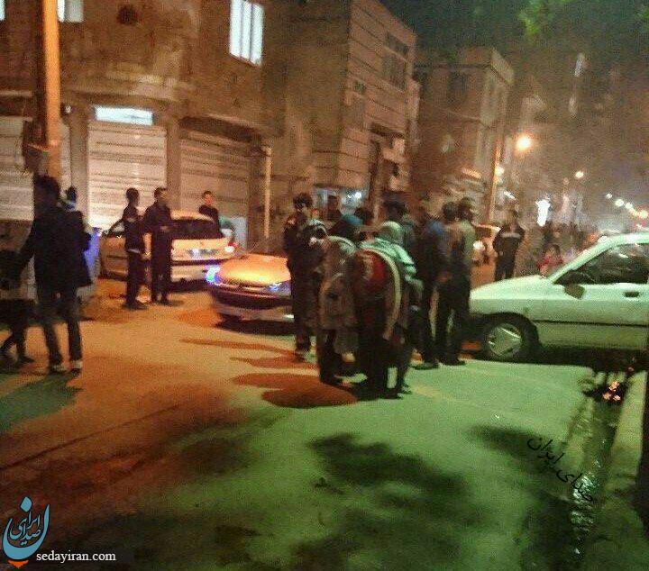 خروج مردم  تهران از منازل پس از زلزله + عکس