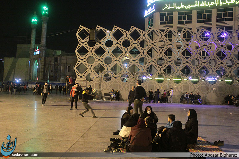 (تصاویر)-شب یلدای تهرانی ها/زلزله تهرانی ها را به خیابان کشاند