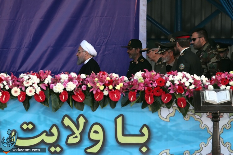 (تصاویر) مراسم روز ارتش با حضور رئیس جمهور