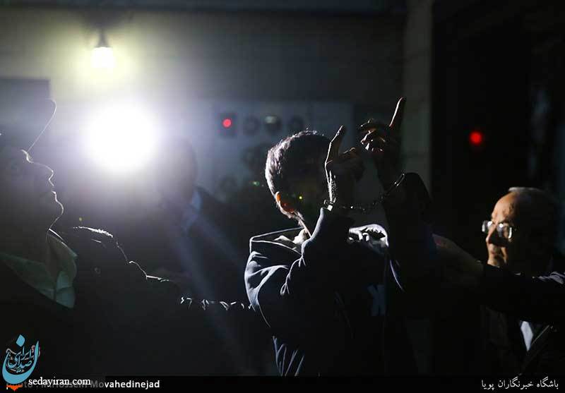 (تصاویر) دستگیری سارق محله میرداماد
