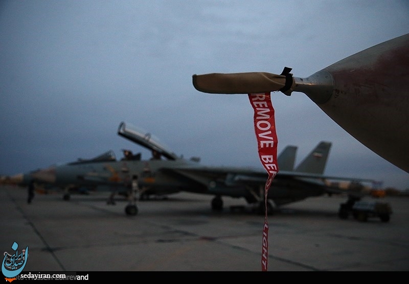 (تصاویر) پرواز شبانه جنگنده های ارتش