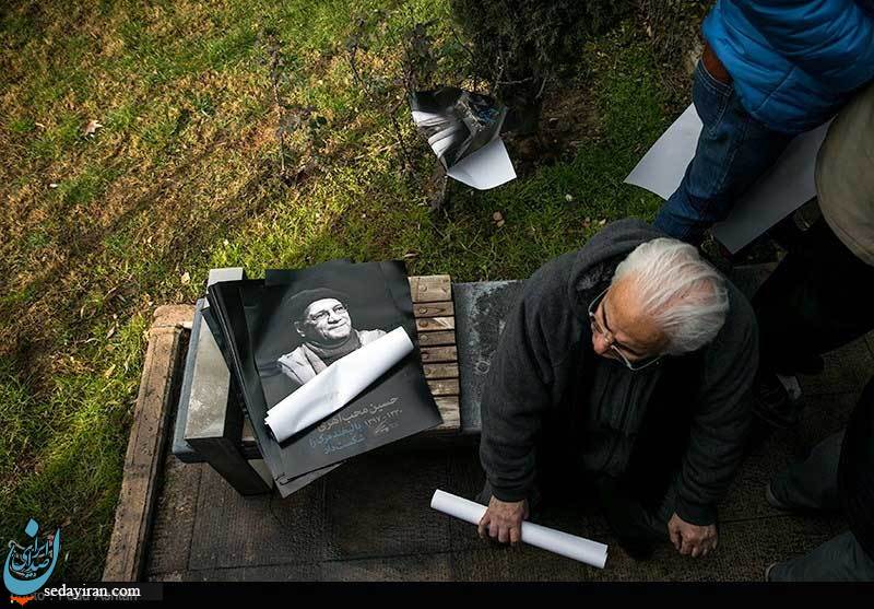 (تصاویر) مراسم تشییع پیکر مرحوم حسین محب اهری