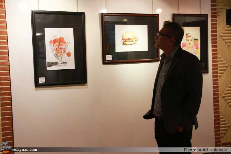 (تصاویر) نمایشگاه آثار نقاشی هنرجویان فرهنگسرای مرتضوی