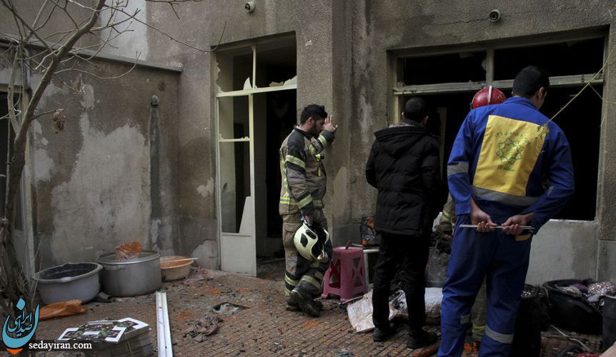 یک خانه در تهران منفجر شد+تصاویر