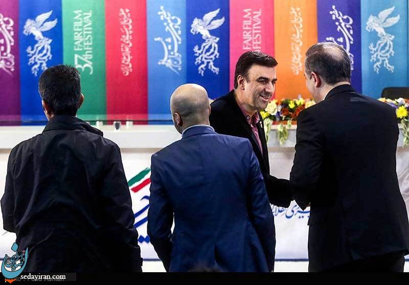 (تصاویر) نشست خبری سی‌و‌هفتمین جشنواره فیلم فجر