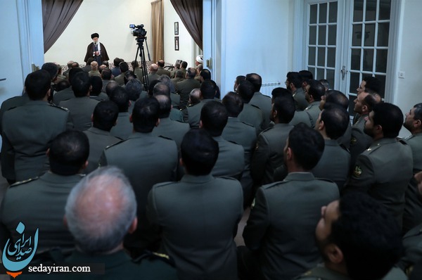 (تصاویر) دیدار فرماندهان ارتش با رهبر انقلاب