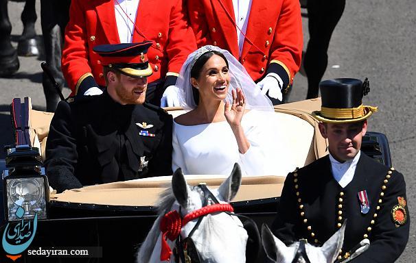 (تصاویر) مراسم ازدواج شاهزاده هری