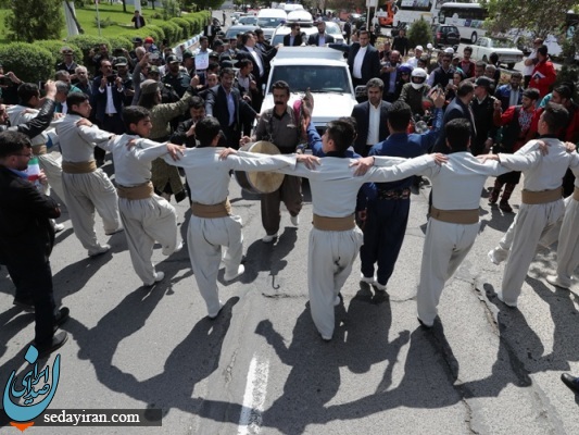 (تصاویر) رقص ترکی در مراسم بدرقه روحانی