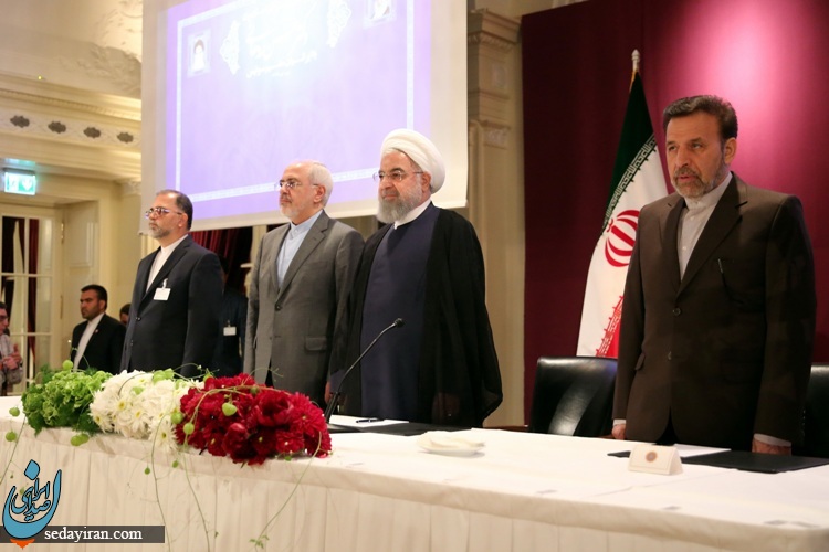 (تصاویر) دیدار روحانی با ایرانیان مقیم سوئیس