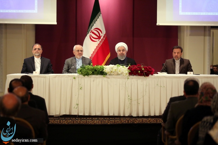 (تصاویر) دیدار روحانی با ایرانیان مقیم سوئیس