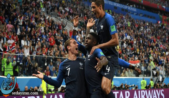 فرانسه فینالیست جام جهانی شد