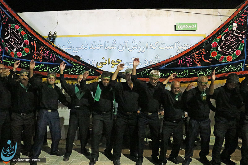 (تصاویر) مراسم عزاداری شب تاسوعای حسینی