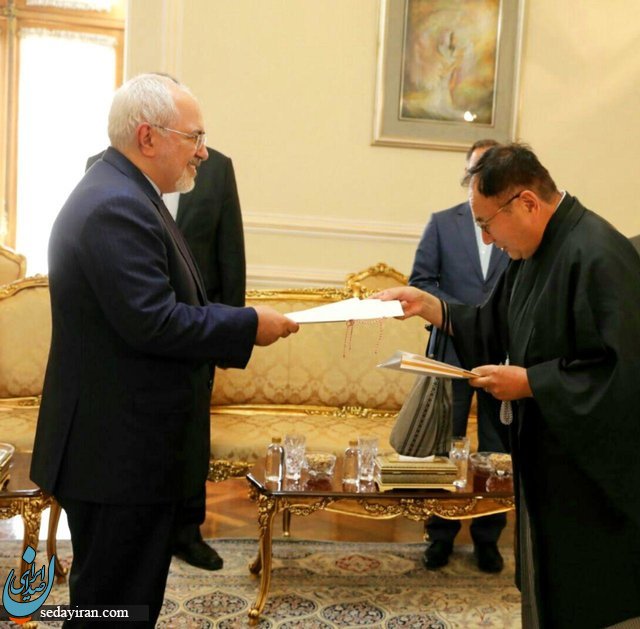 (تصویر) سفیر جدید ژاپن با ظریف دیدار کرد