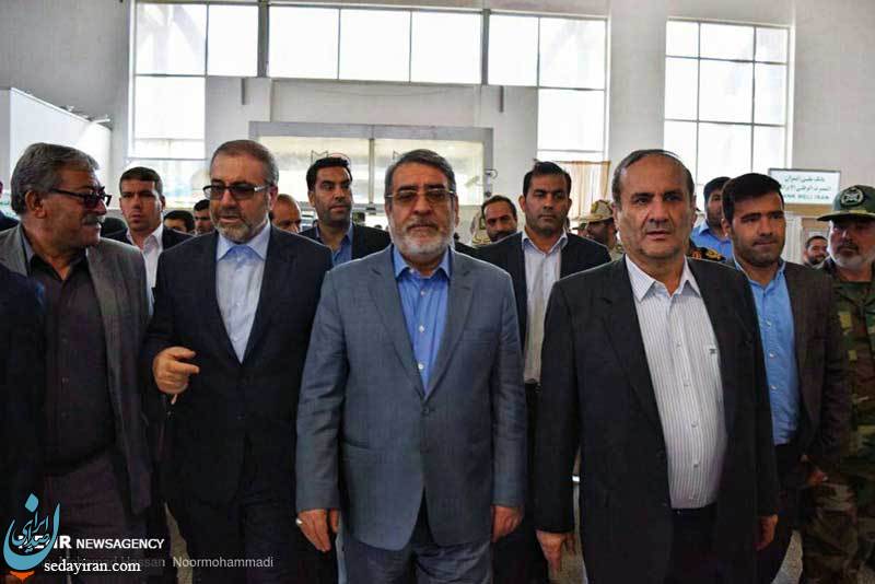 (تصاویر) بازدید وزیر کشور از پایانه مرزی مهران