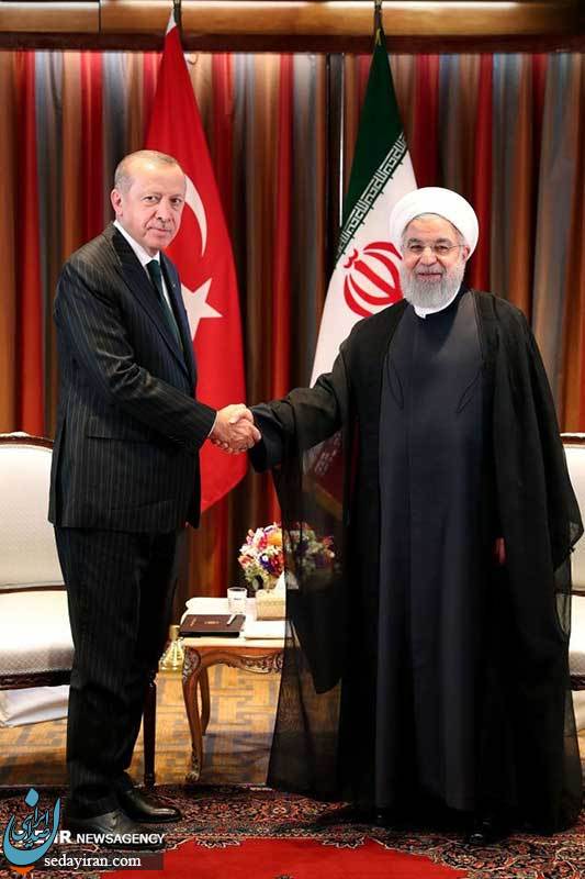 (تصاویر) دیدار روحانی و اردوغان در نیویورک