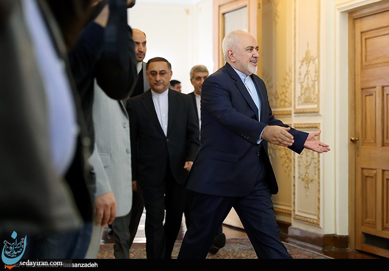 (تصاویر) دیدار وزرای امور خارجه ایران و انگلیس