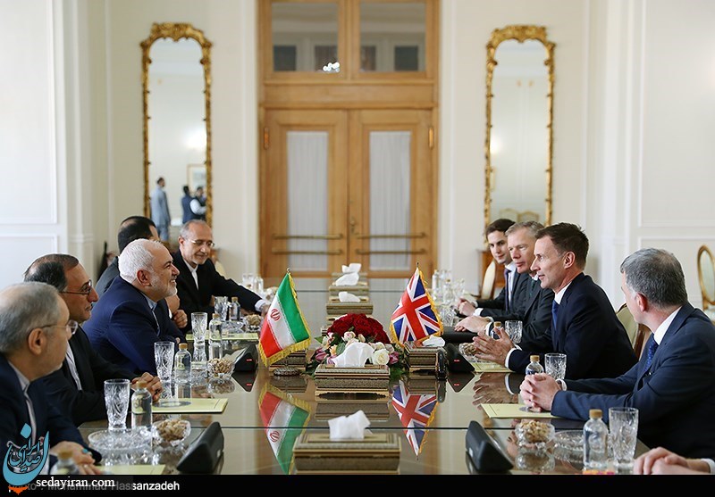 (تصاویر) دیدار وزرای امور خارجه ایران و انگلیس