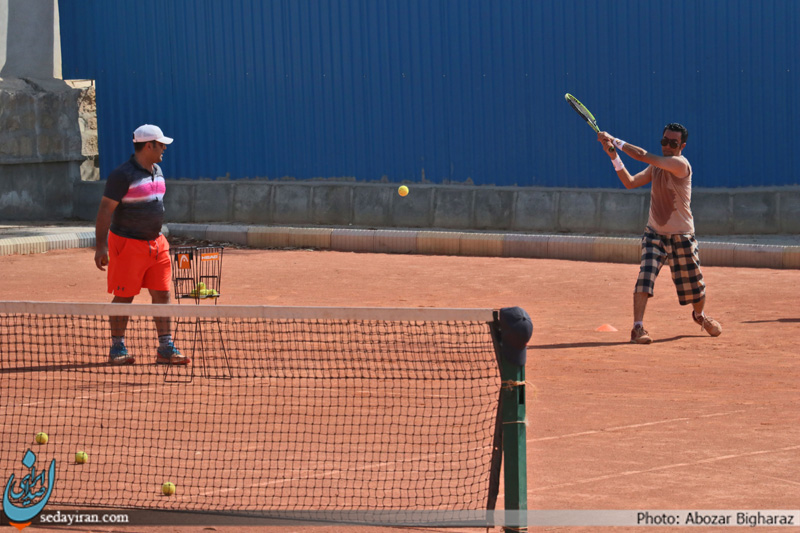 (تصاویر) ورزش تنیس در شهرستان لارستان