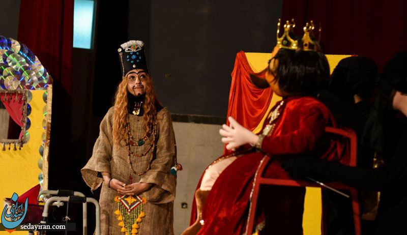 (تصاویر) نمایش قصه پادشاه سرزمین قصه ها