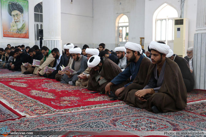 (تصاویر) مراسم ترحیم امام جمعه شهرستان خنج