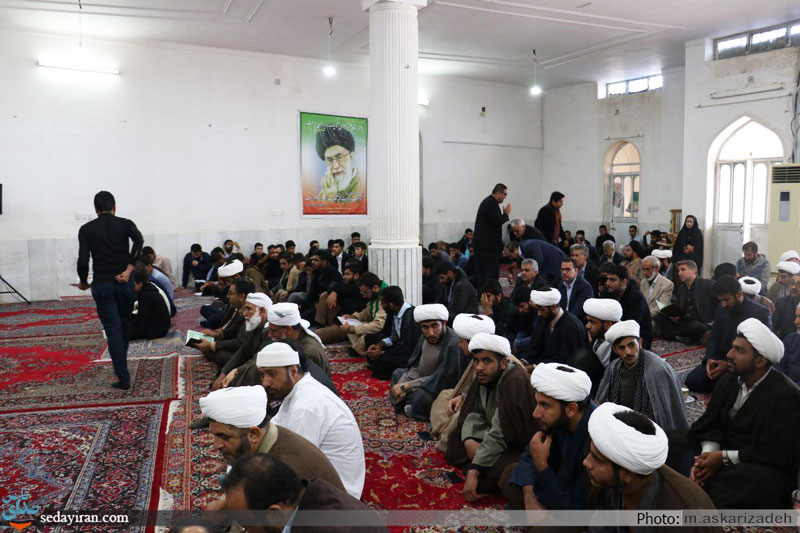 (تصاویر) مراسم ترحیم امام جمعه شهرستان خنج
