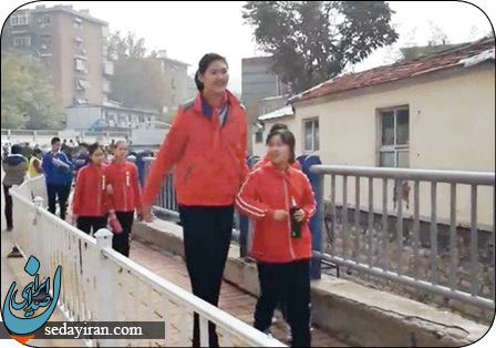 (تصویر)  قد بلند ترین دختر دنیا
