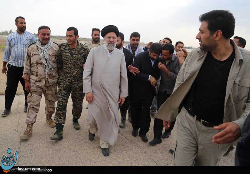 (تصاویر) سفر رئیس قوه قضائیه به خوزستان