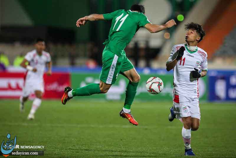 (تصاویر) دیدار تیم های فوتبال امید ایران و ترکمنستان