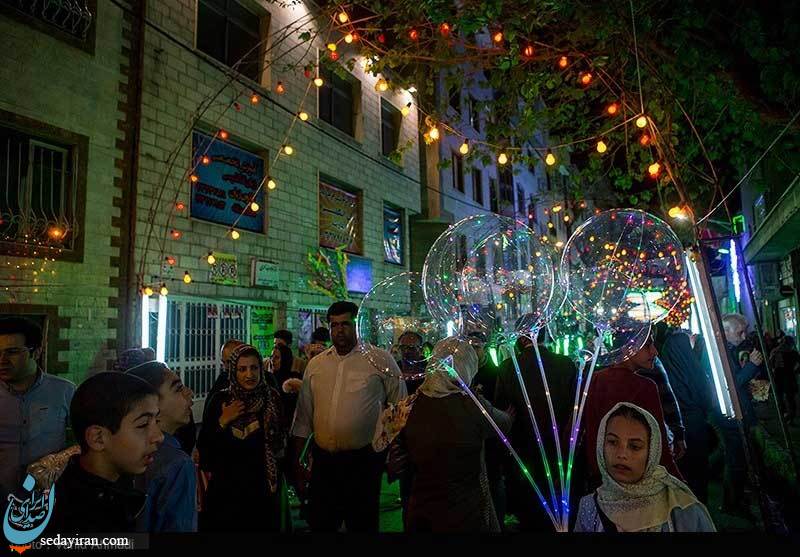 (تصاویر) جشن نیمه شعبان در تهران