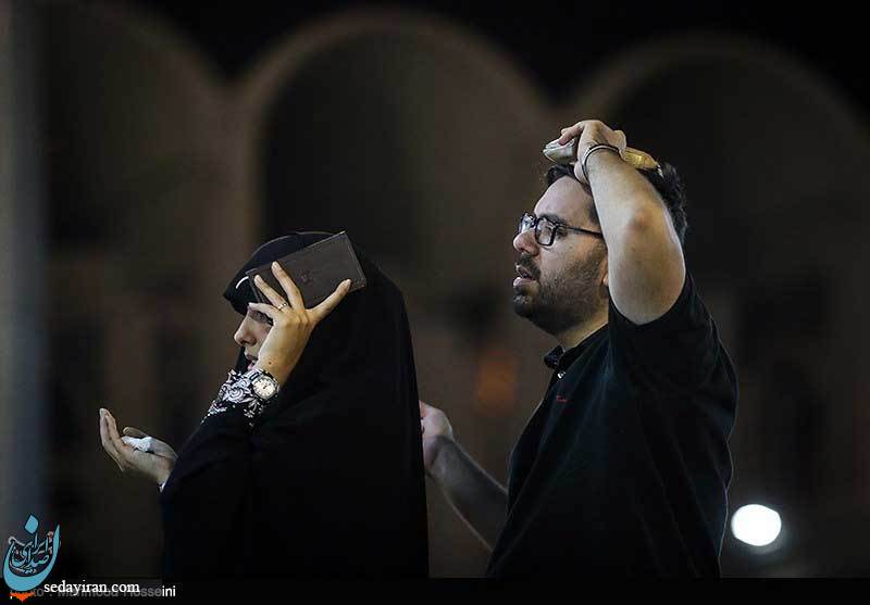 (تصاویر) مراسم احیای شب نوزدهم ماه رمضان - مصلی تهران