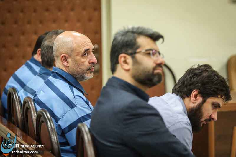 (تصاویر) دادگاه رسیدگی به اتهامات سید محمدهادی رضوی و احسان دلاویز