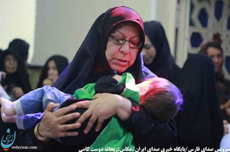 (تصاویر) همایش شیرخوارگان حسینی در شهرستان لارستان