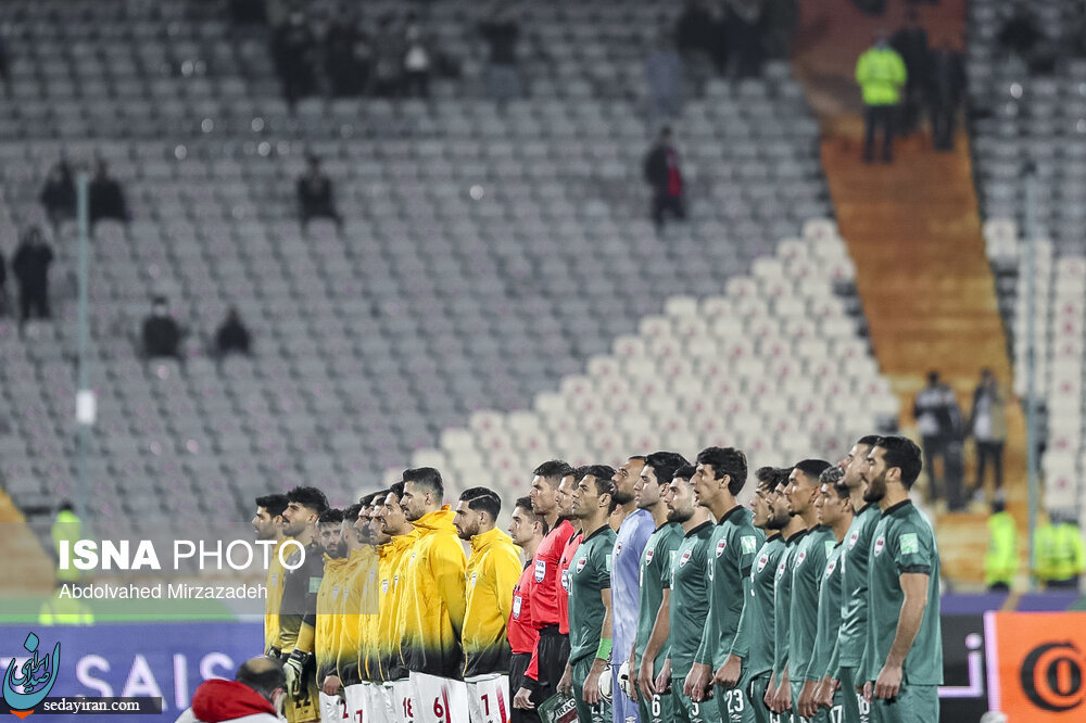 تصاویری از دیدار تیم‌های فوتبال ایران و عراق