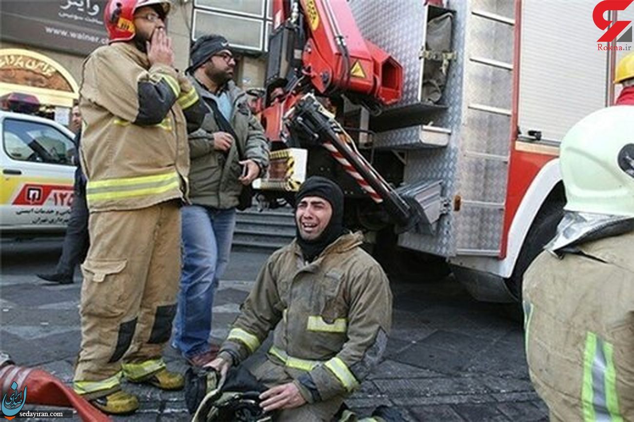 (تصاویر) شهید آتش نشان دارابی قبل از ورود به ساختمان 153