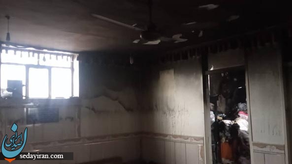 (تصاویر) برخورد خوفناک صاعقه به خانه ای در افسرآباد