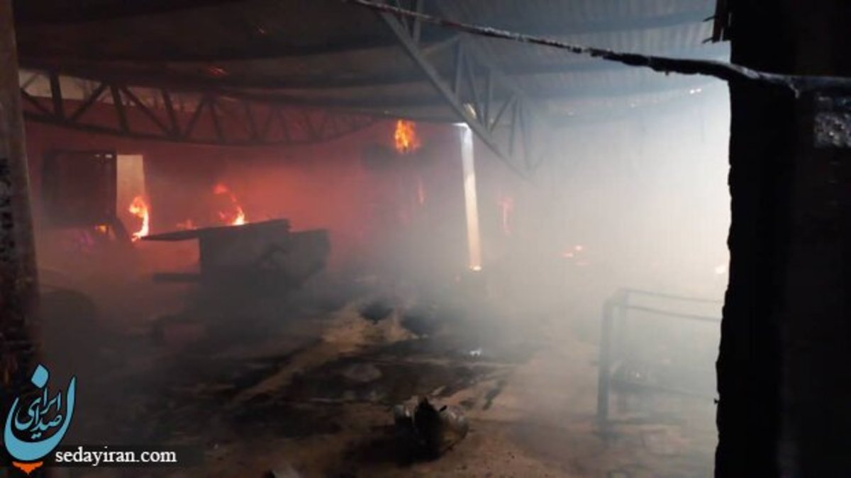 جزییات آتش سوزی گسترده در 3 کارگاه مبل‌سازی چهاردانگه