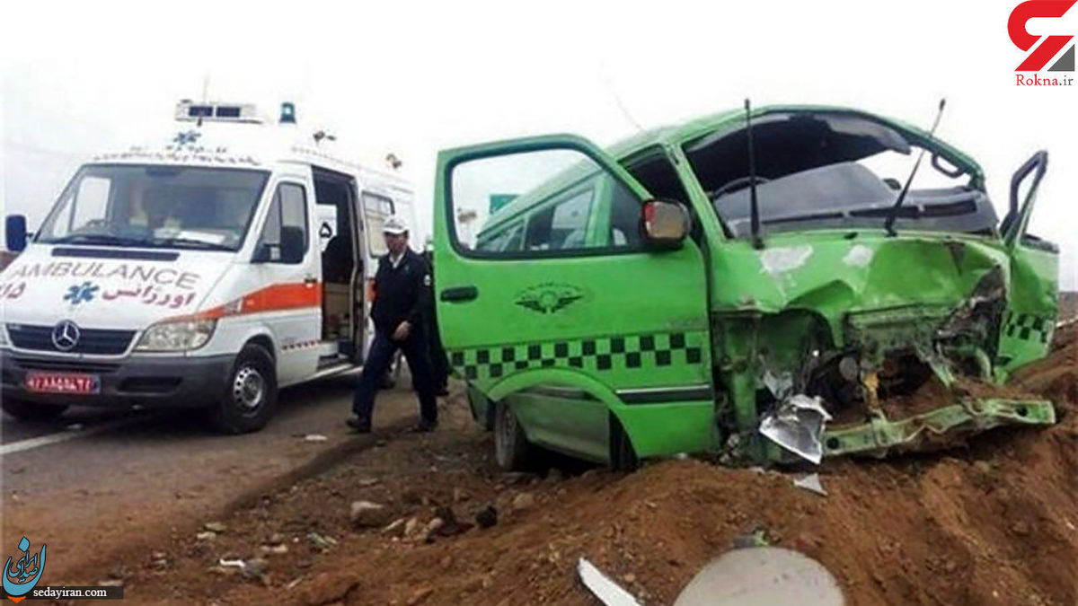 واژگونی خودرو حامل زائران ایرانی در تاکستان