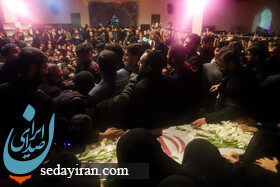 (تصاویر) مراسم وداع با ۲ شهید مدافع امنیت در مشهد