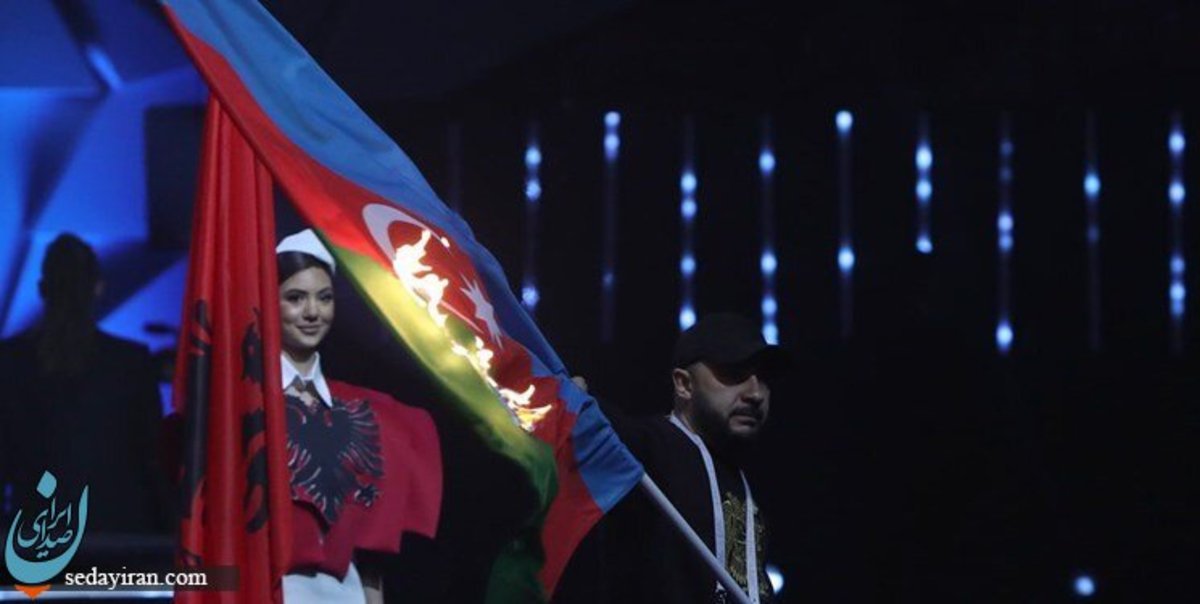 هویت فردی که پرچم آذربایجان را آتش زد!