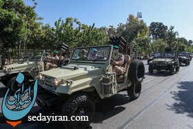 (تصاویر) رژه روز ارتش