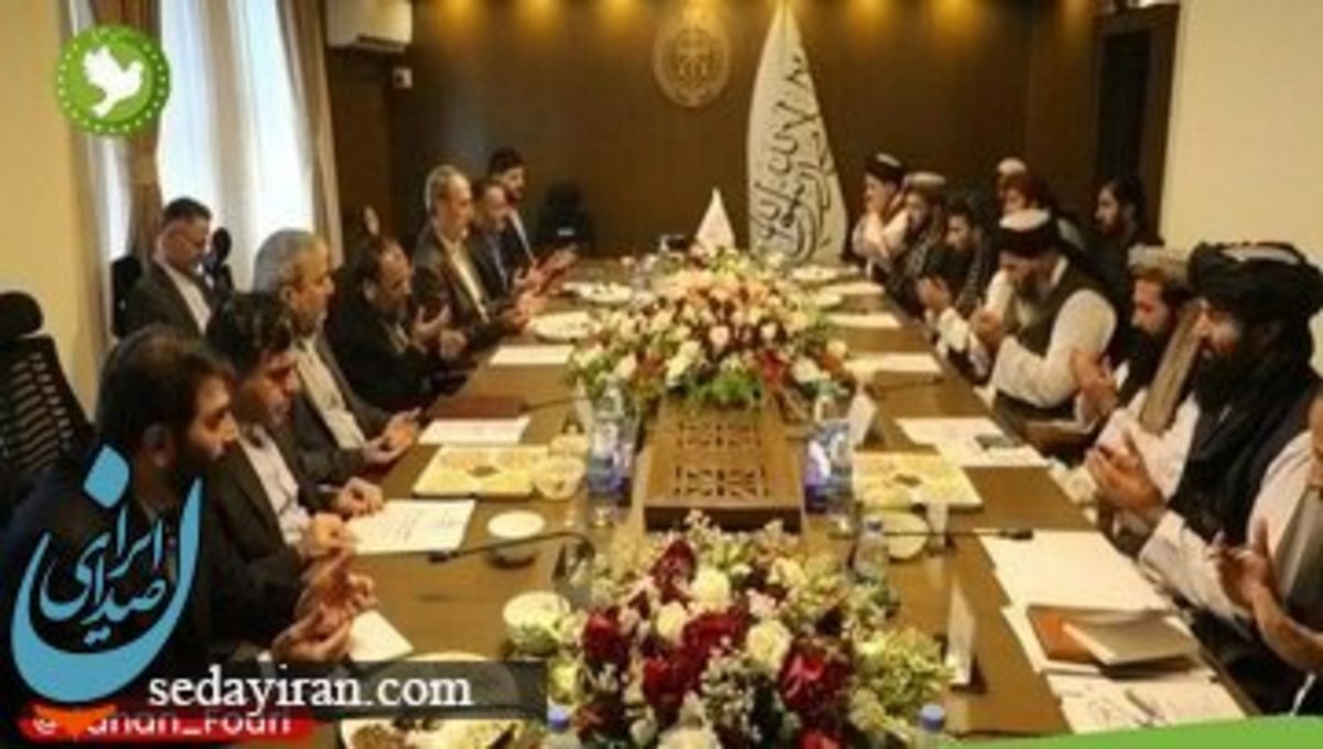 (تصاویر) هیاتی از ایران به کابل رفت   نظامی ارشد ایران پای میز مذاکره با طاالبان نشست